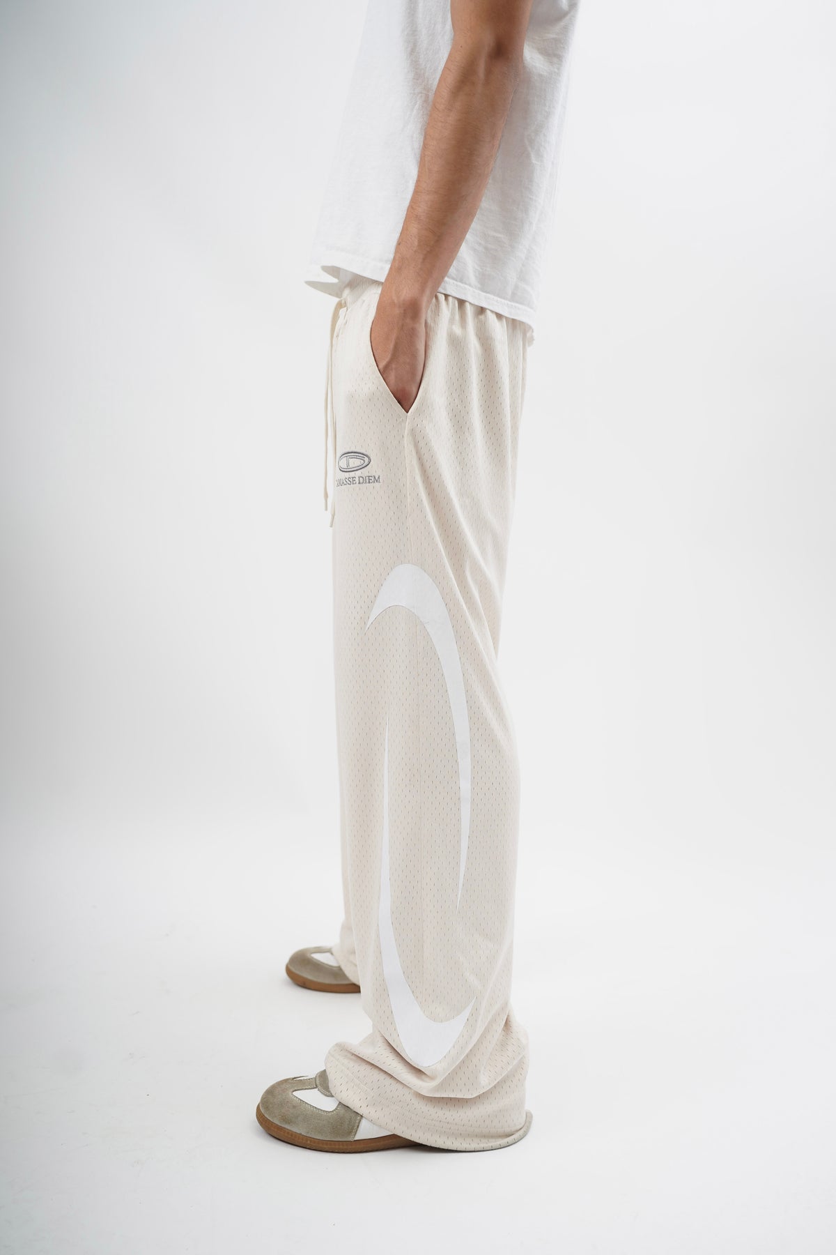 Cream Sweatpants