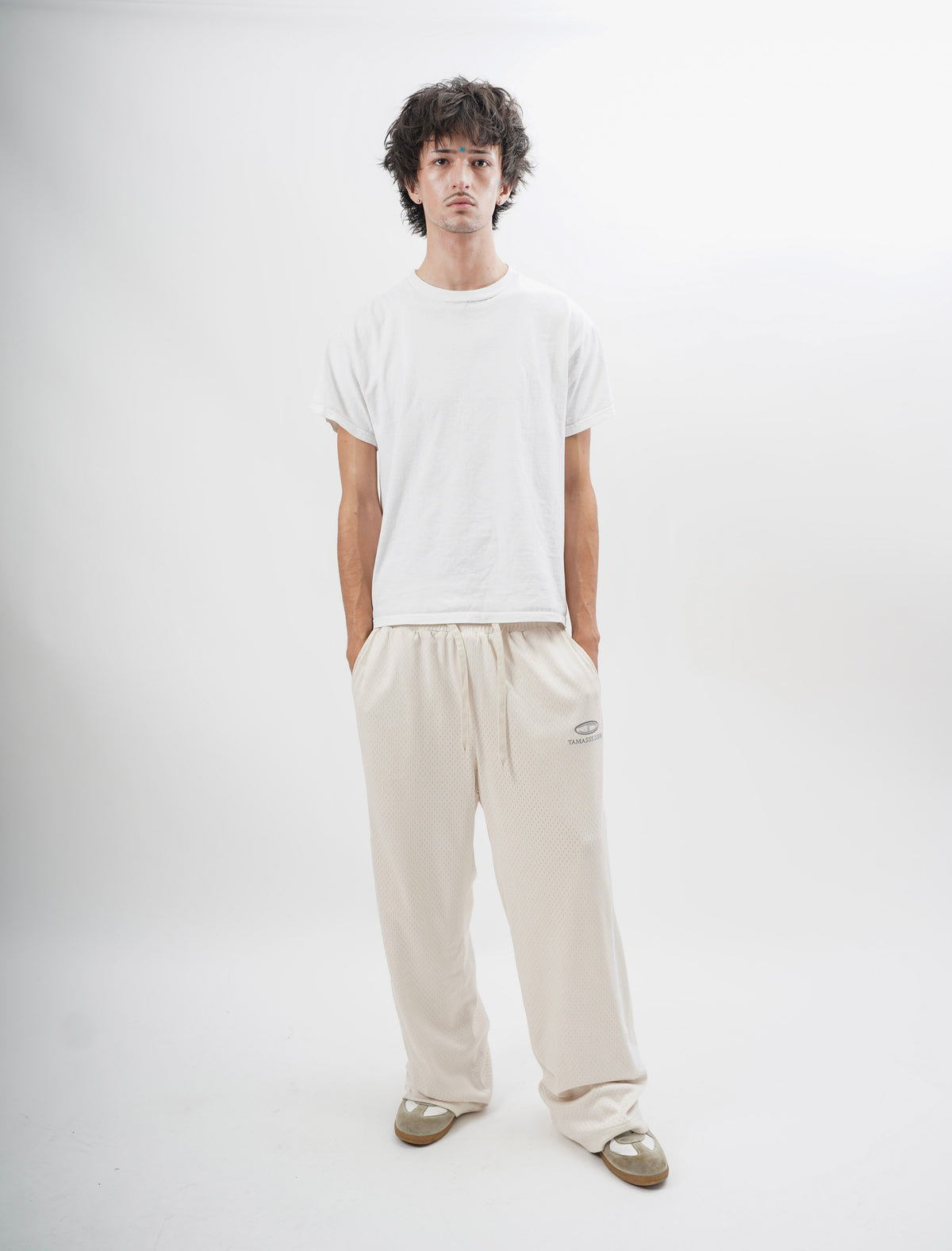 Cream Sweatpants